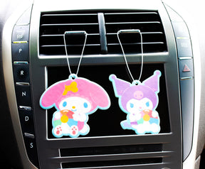 Sanrio My Melody And Kuromi Blueberry-Scented Air Fresheners | Set of 2