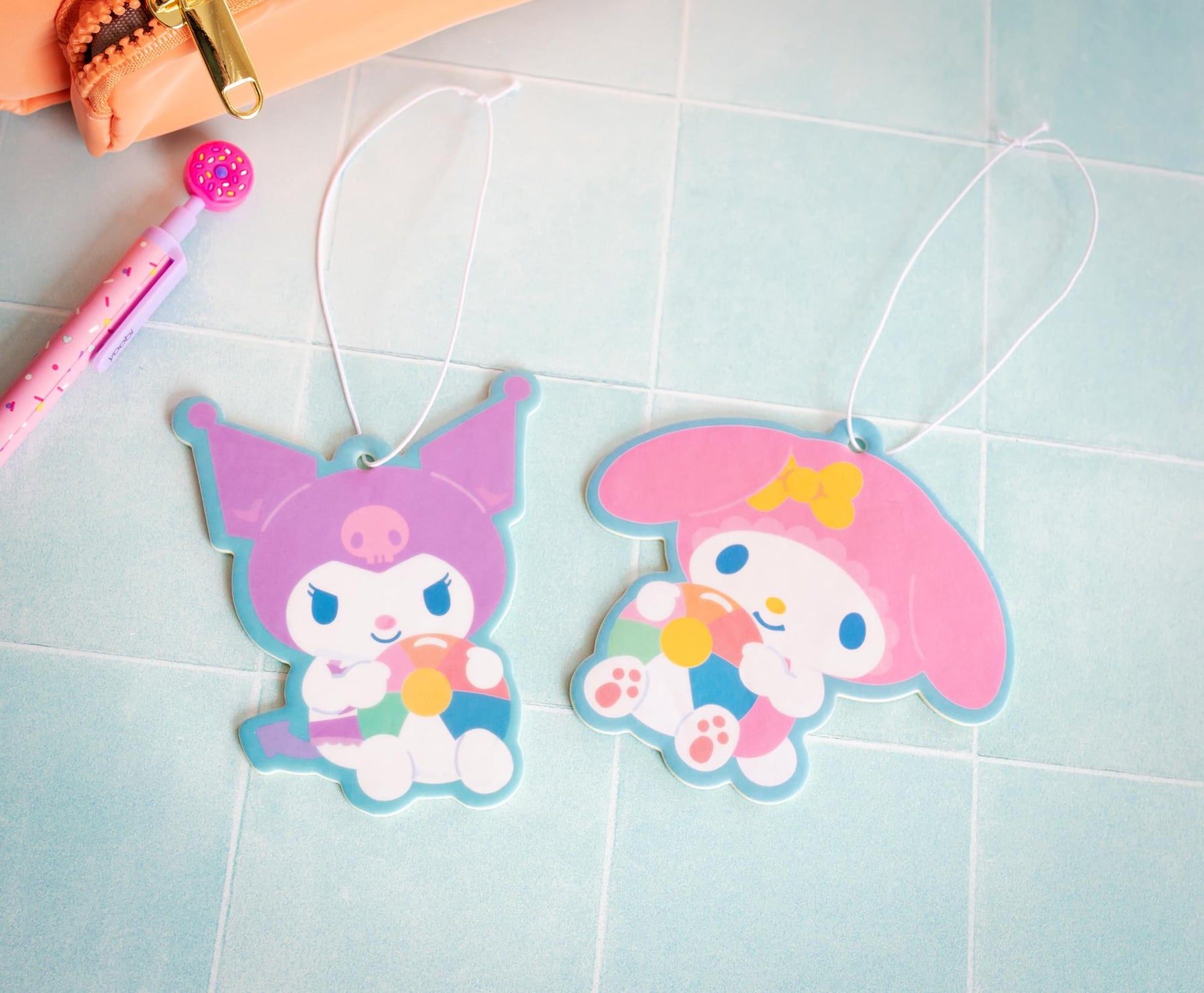Sanrio My Melody And Kuromi Blueberry-Scented Air Fresheners | Set of 2