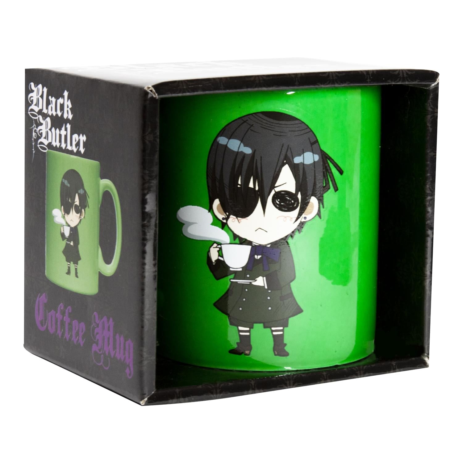 Black Butler Collectibles | Green Coffee Mug with Black Logo