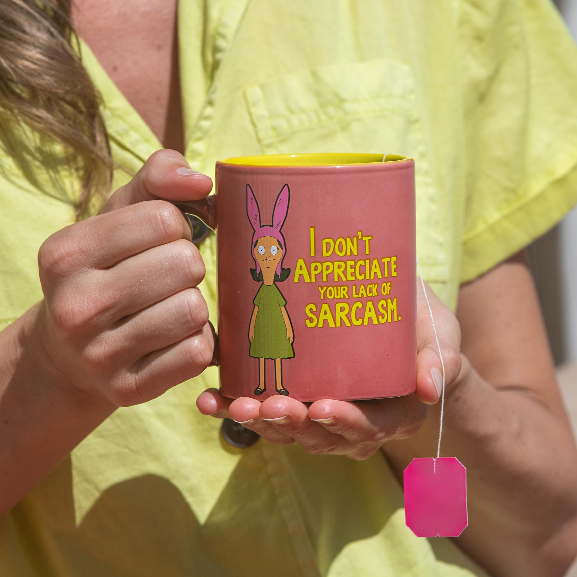 Bob's Burgers Louise Belcher Sarcasm 12oz Coffee Mug
