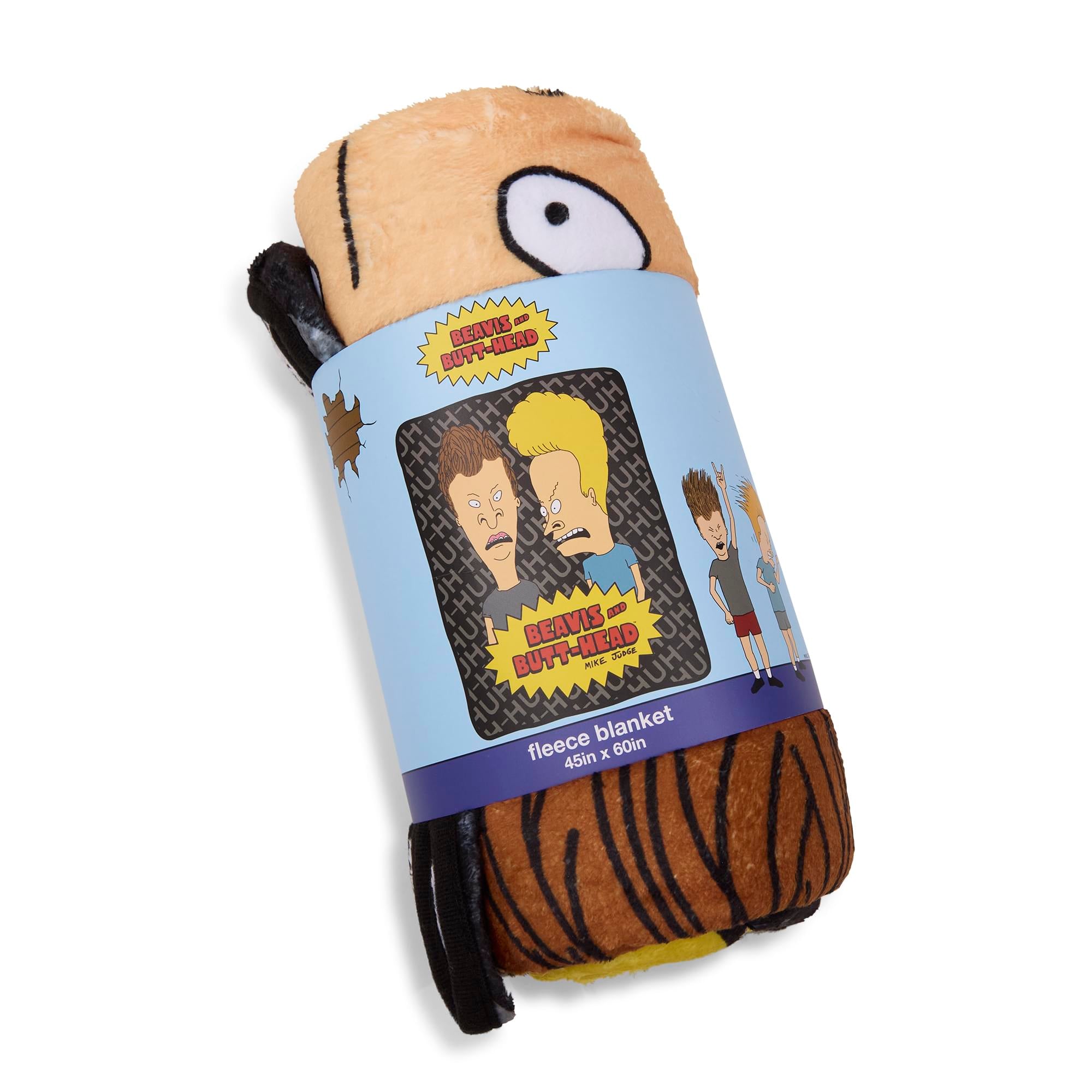 MTV Beavis and Butt-Head Fleece Throw Blanket | 45 x 60 Inches