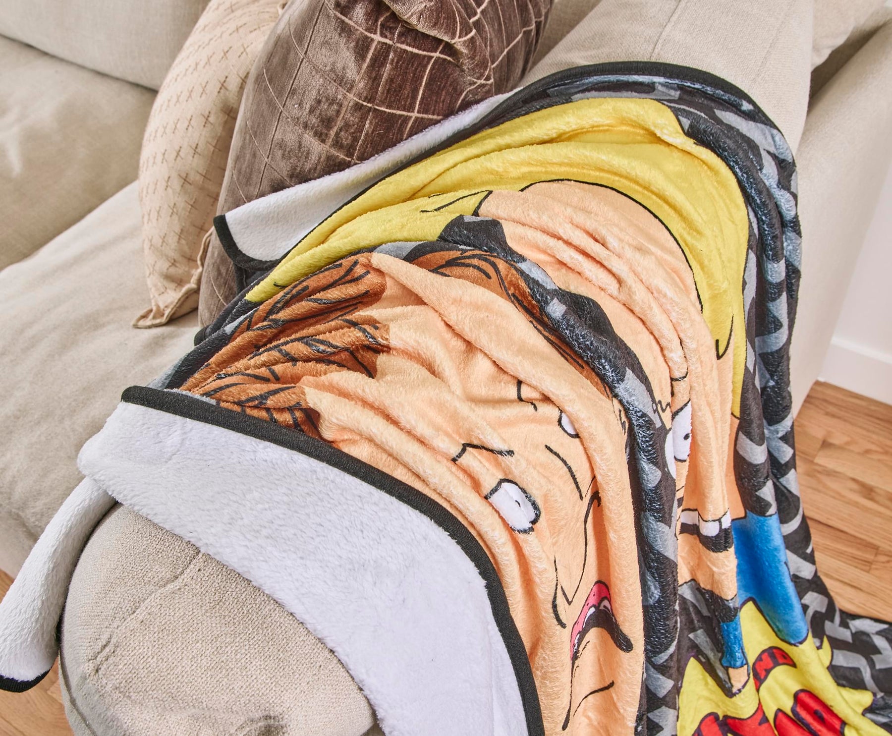 MTV Beavis and Butt-Head Fleece Throw Blanket | 45 x 60 Inches