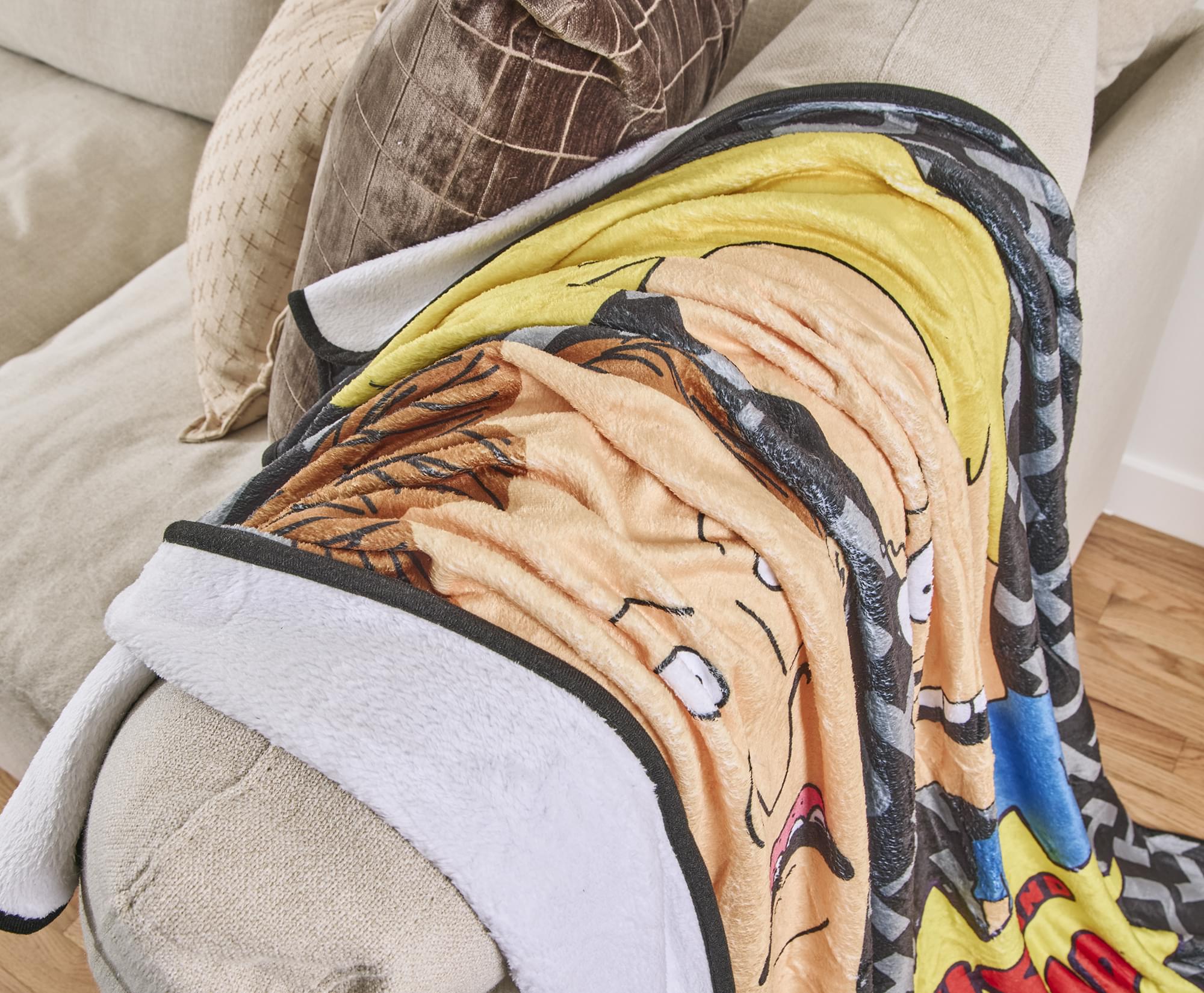 MTV Beavis and Butt-Head Fleece Throw Blanket | 45 x 60 Inches