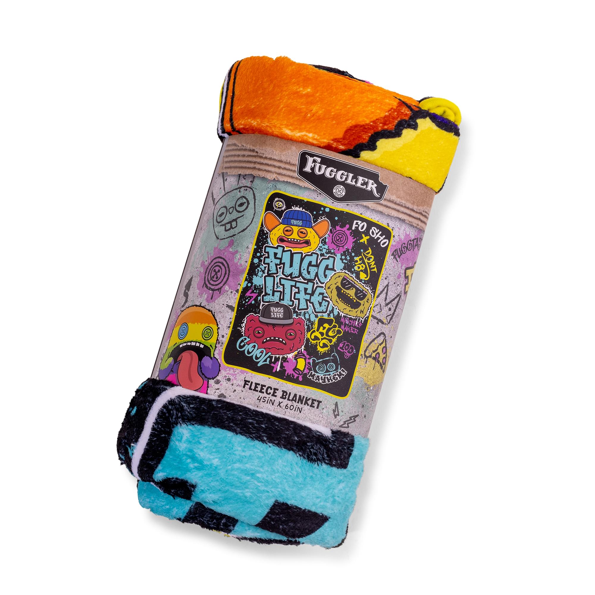 Fuggler Fugg Life 45 x 60 Inch Fleece Throw Blanket