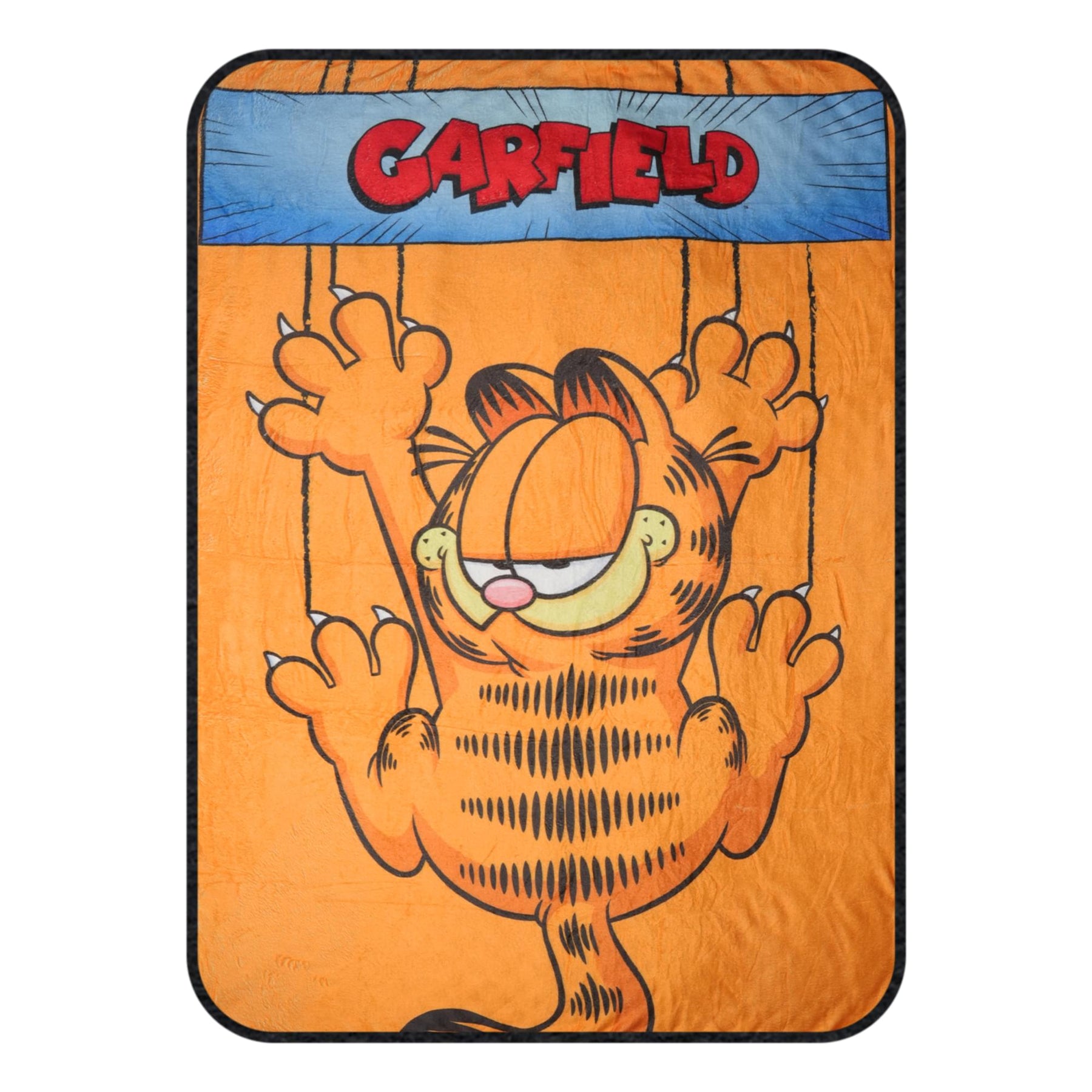 Garfield Clawing Fleece Throw Blanket | 45 x 60 Inches