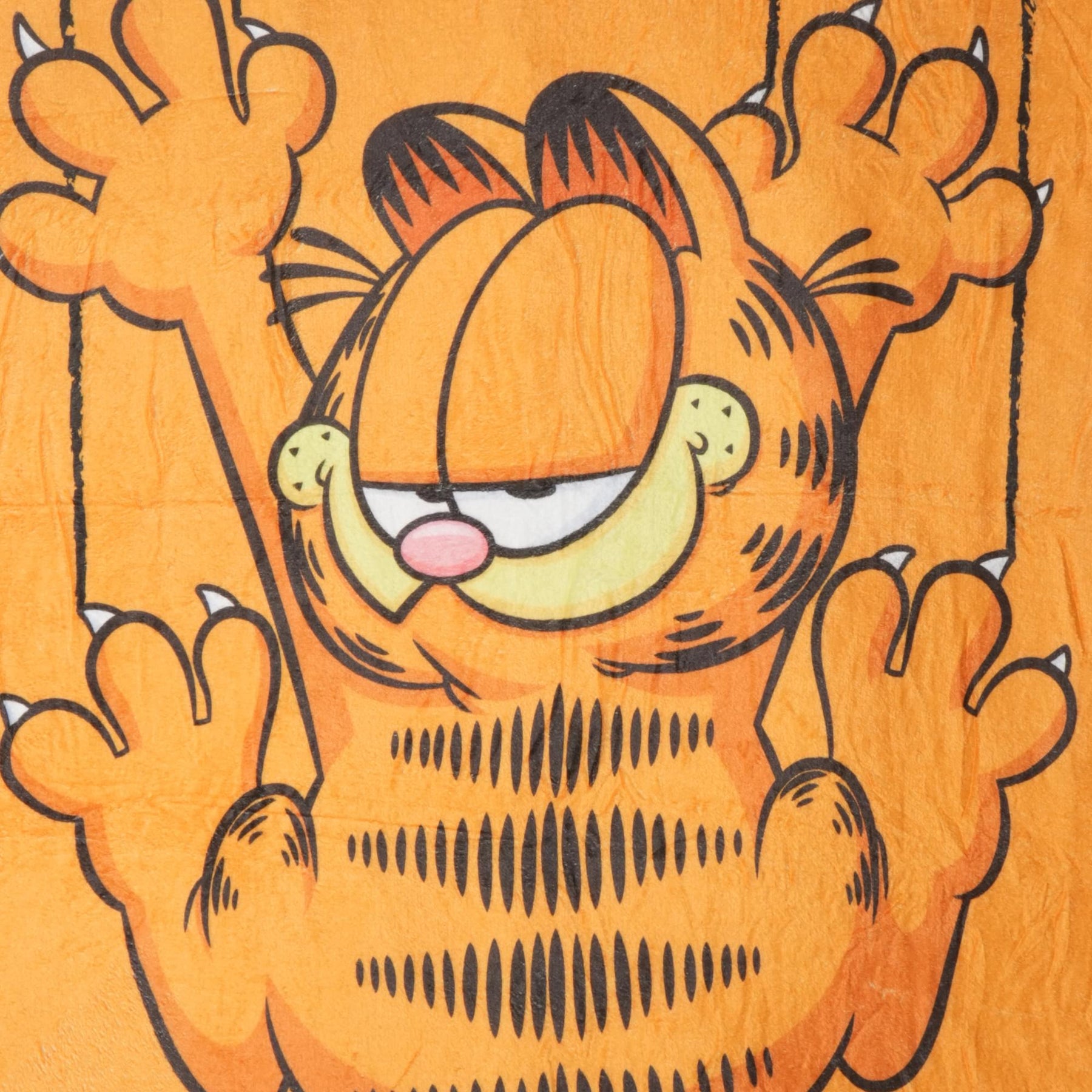 Garfield Clawing Fleece Throw Blanket | 45 x 60 Inches