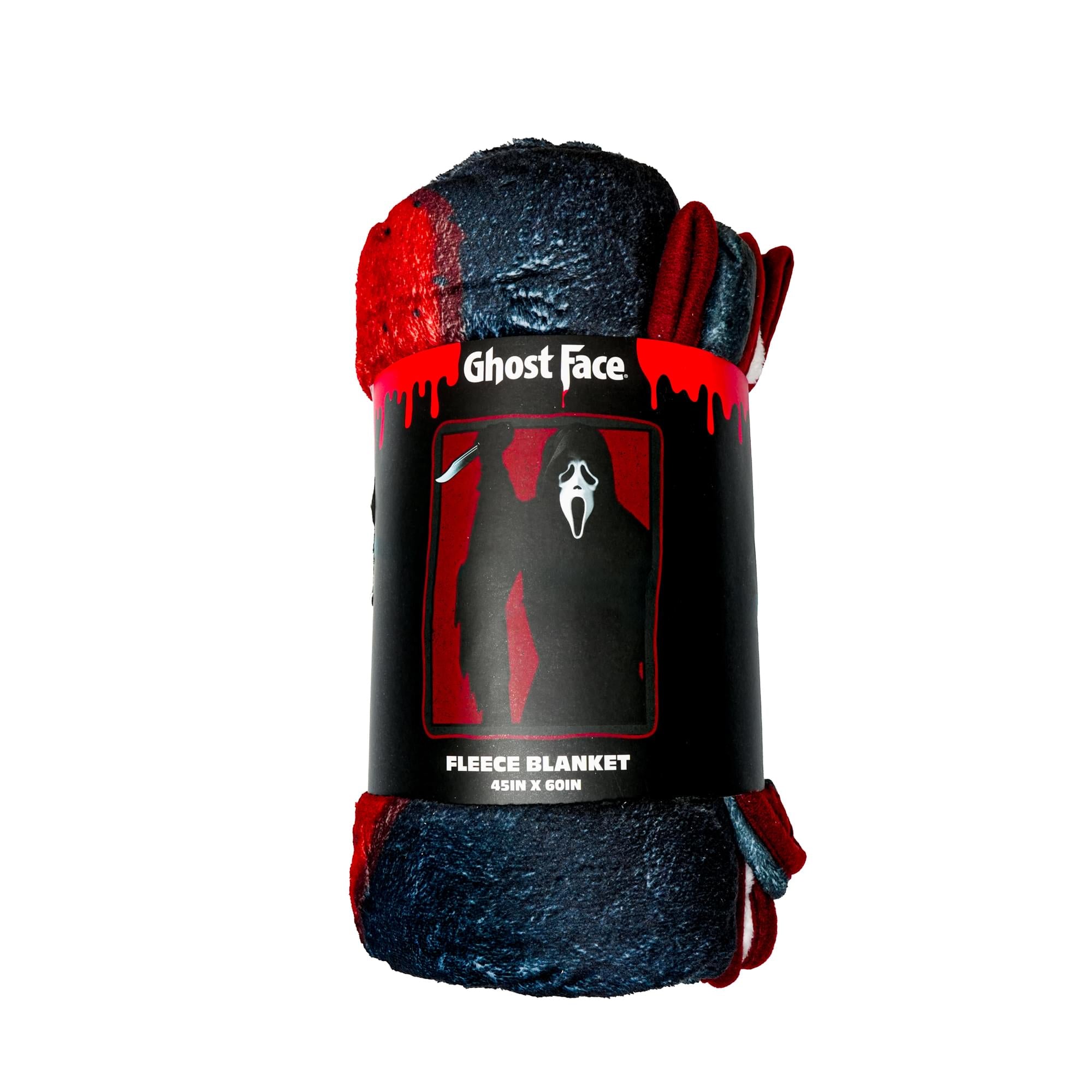 Scream Ghost Face Fleece Throw Blanket | 45 x 60 Inches