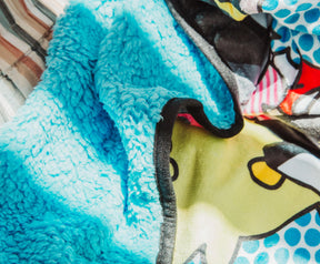 Sanrio Hello Kitty And Friends Fleece Throw Blanket | 54 x 72 Inches