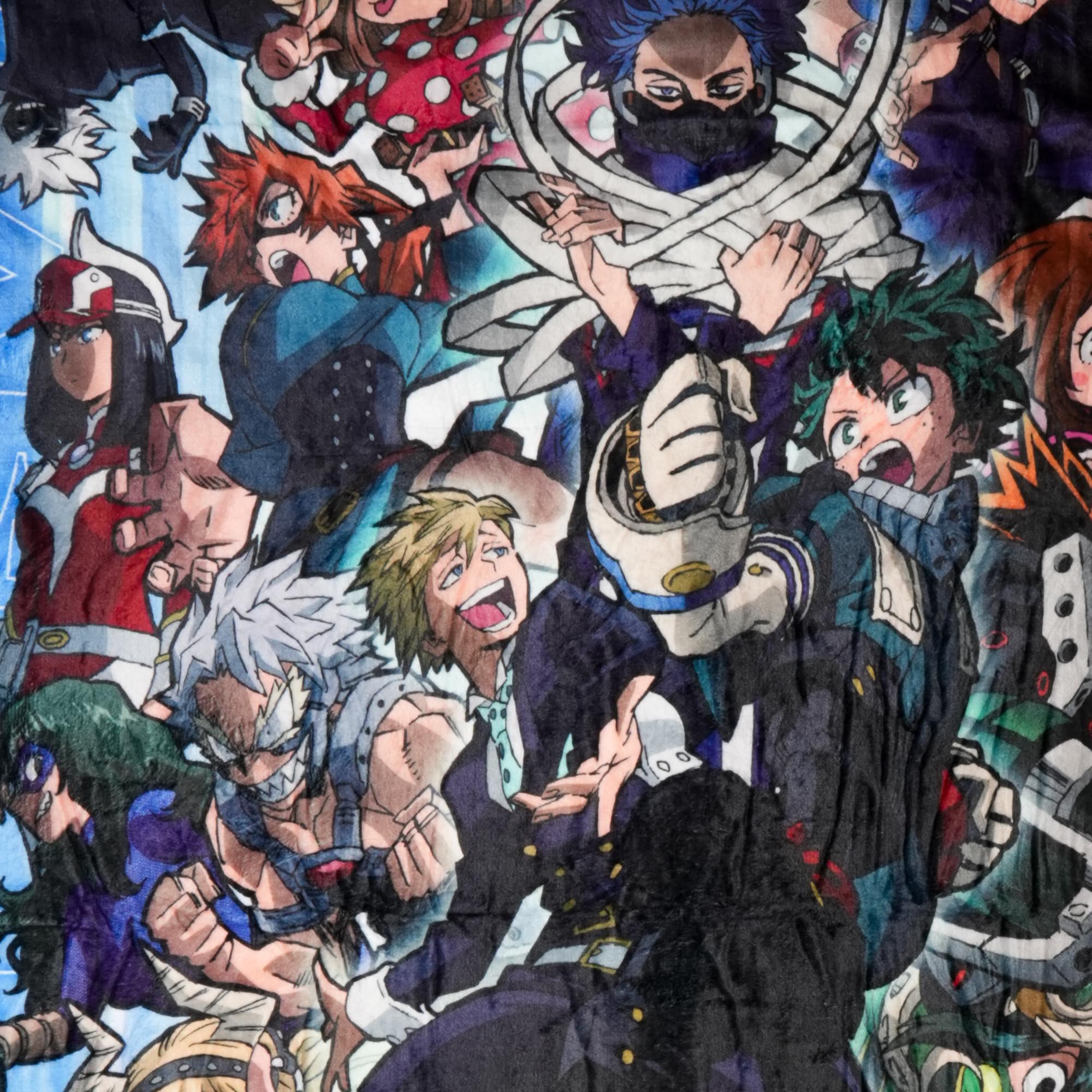 My Hero Academia "Class 1-A Vs. 1-B" Fleece Throw Blanket | 45 x 60 Inches