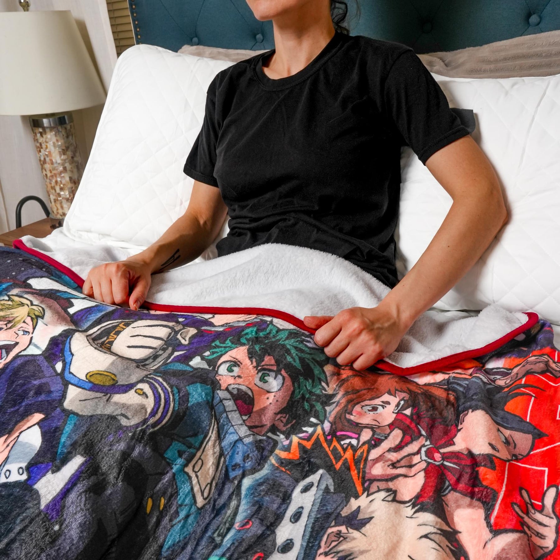 My Hero Academia "Class 1-A Vs. 1-B" Fleece Throw Blanket | 45 x 60 Inches