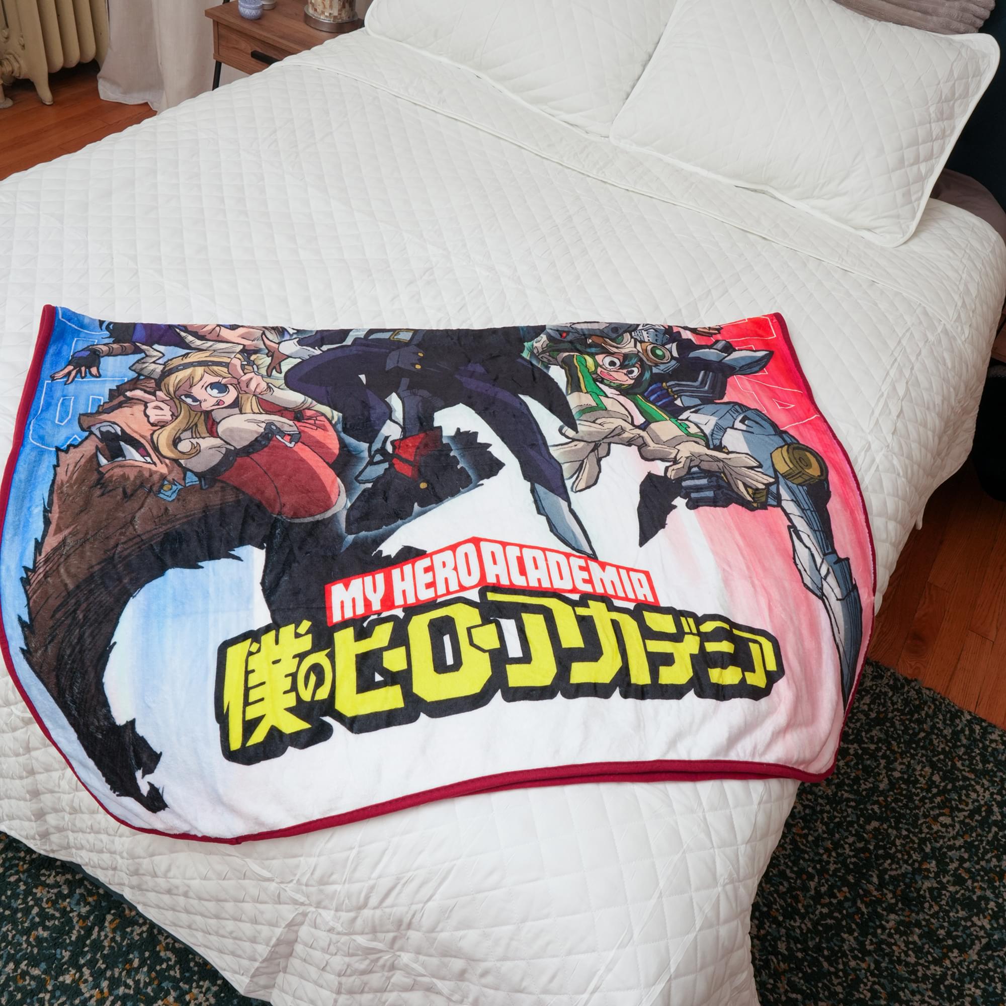 My Hero Academia "Class 1-A Vs. 1-B" Fleece Throw Blanket | 45 x 60 Inches