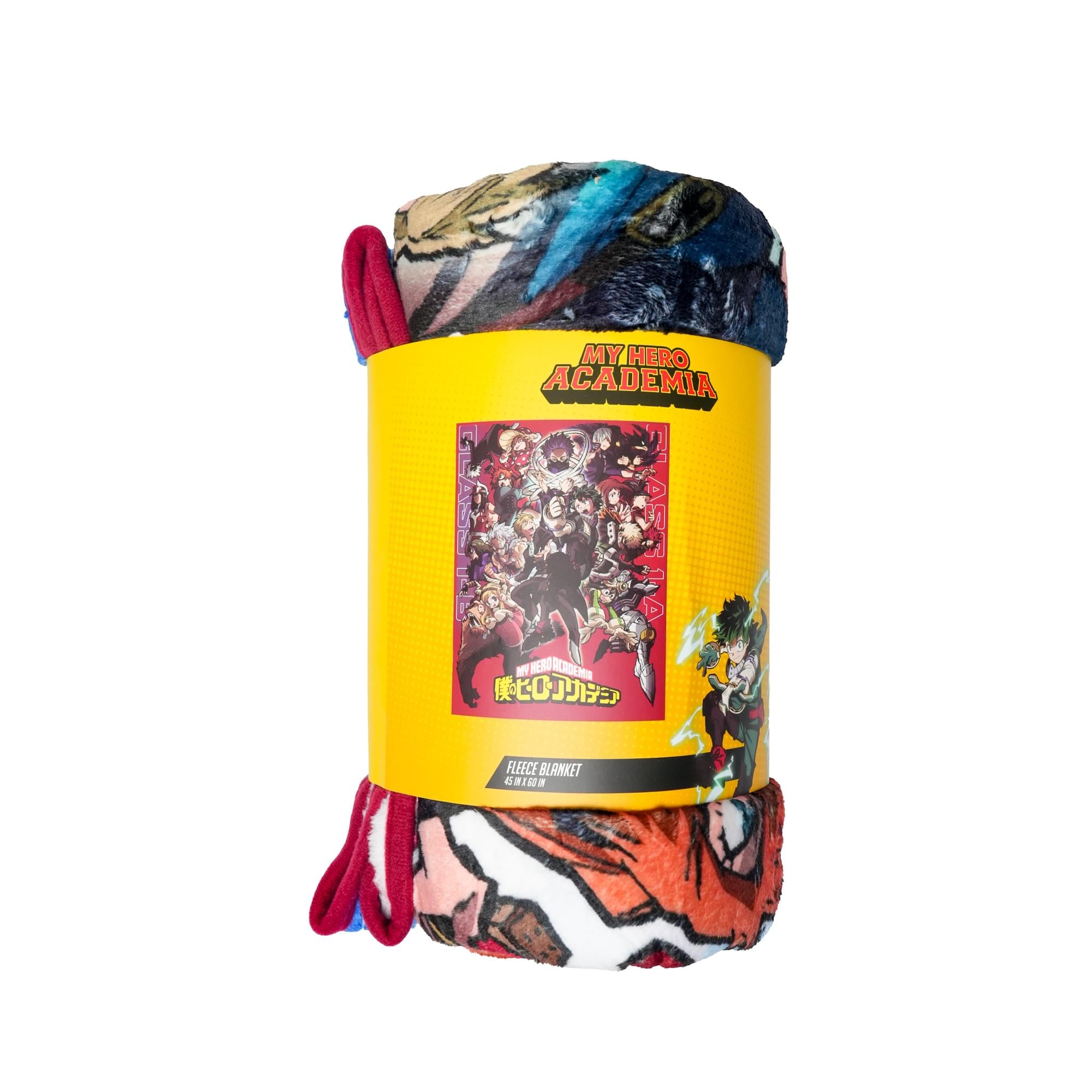 My Hero Academia "Class 1-A Vs. 1-B" Fleece Throw Blanket | 45 x 60 Inches