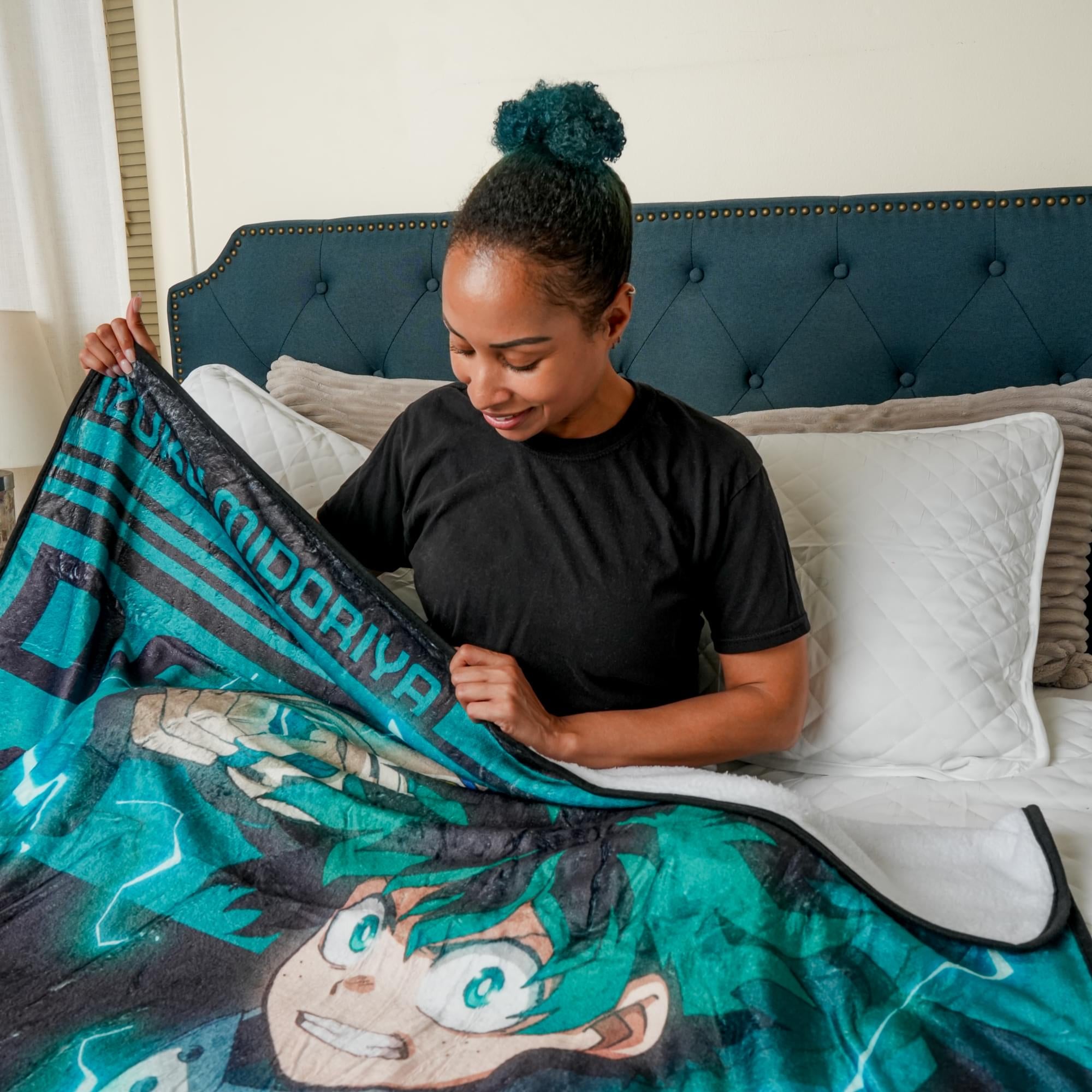 My Hero Academia Izuku Midoriya Fleece Throw Blanket | 45 x 60 Inches