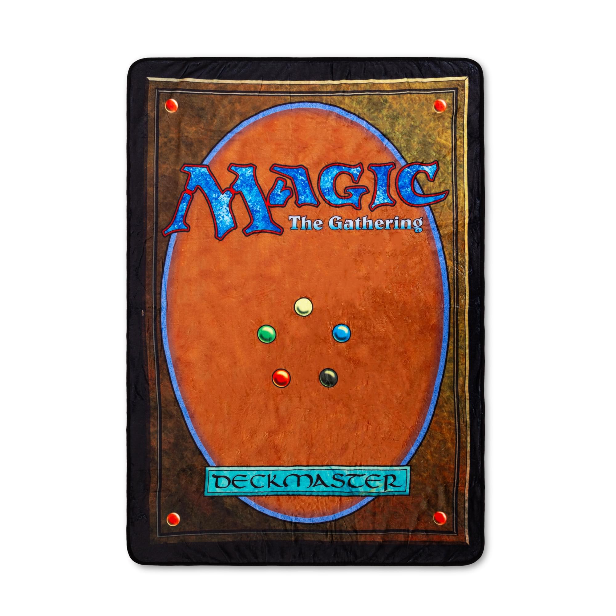 Magic: The Gathering Deckmaster Fleece Throw Blanket | 45 x 60 Inches