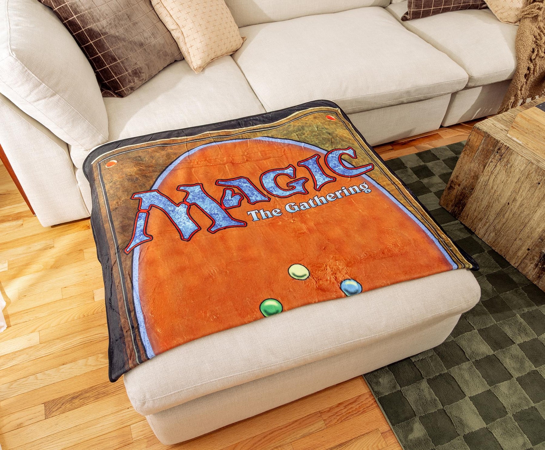 Magic: The Gathering Deckmaster Fleece Throw Blanket | 45 x 60 Inches