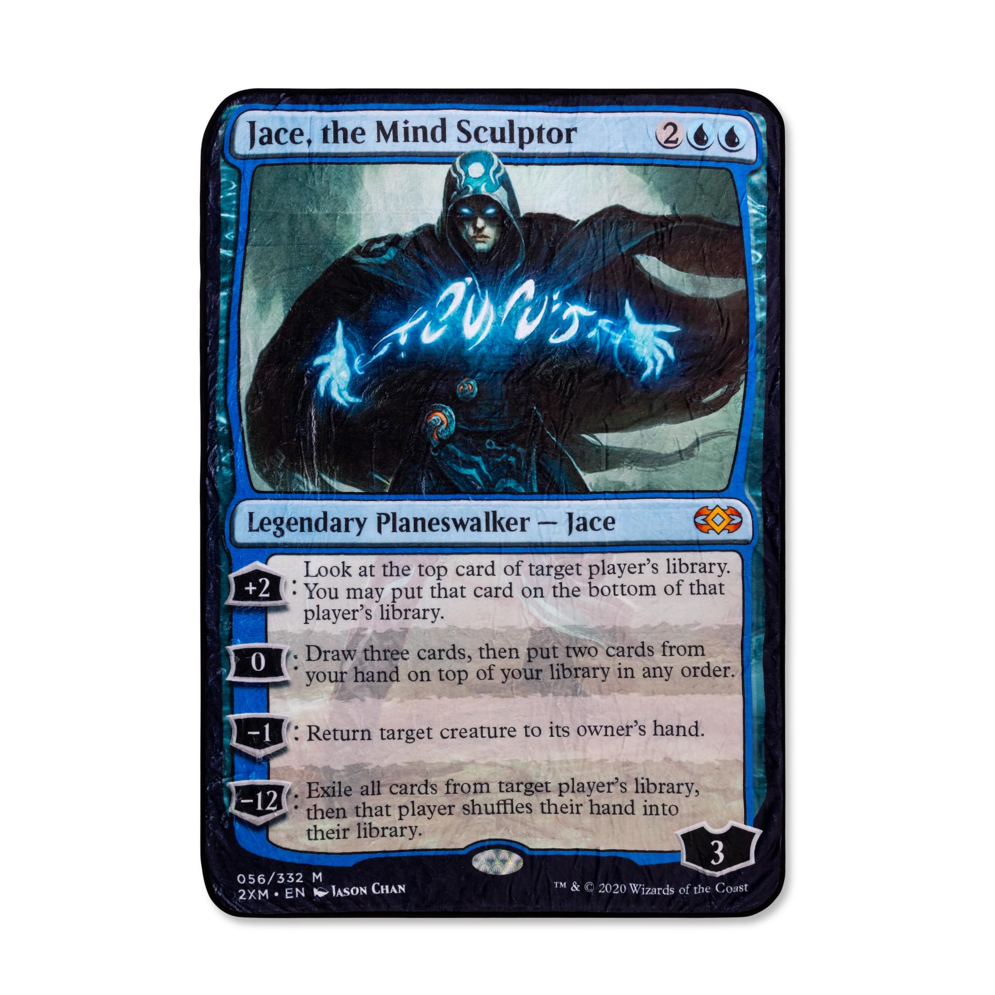 Magic: The Gathering Jace, The Mind Sculptor Throw Blanket | 45 x 60 Inches