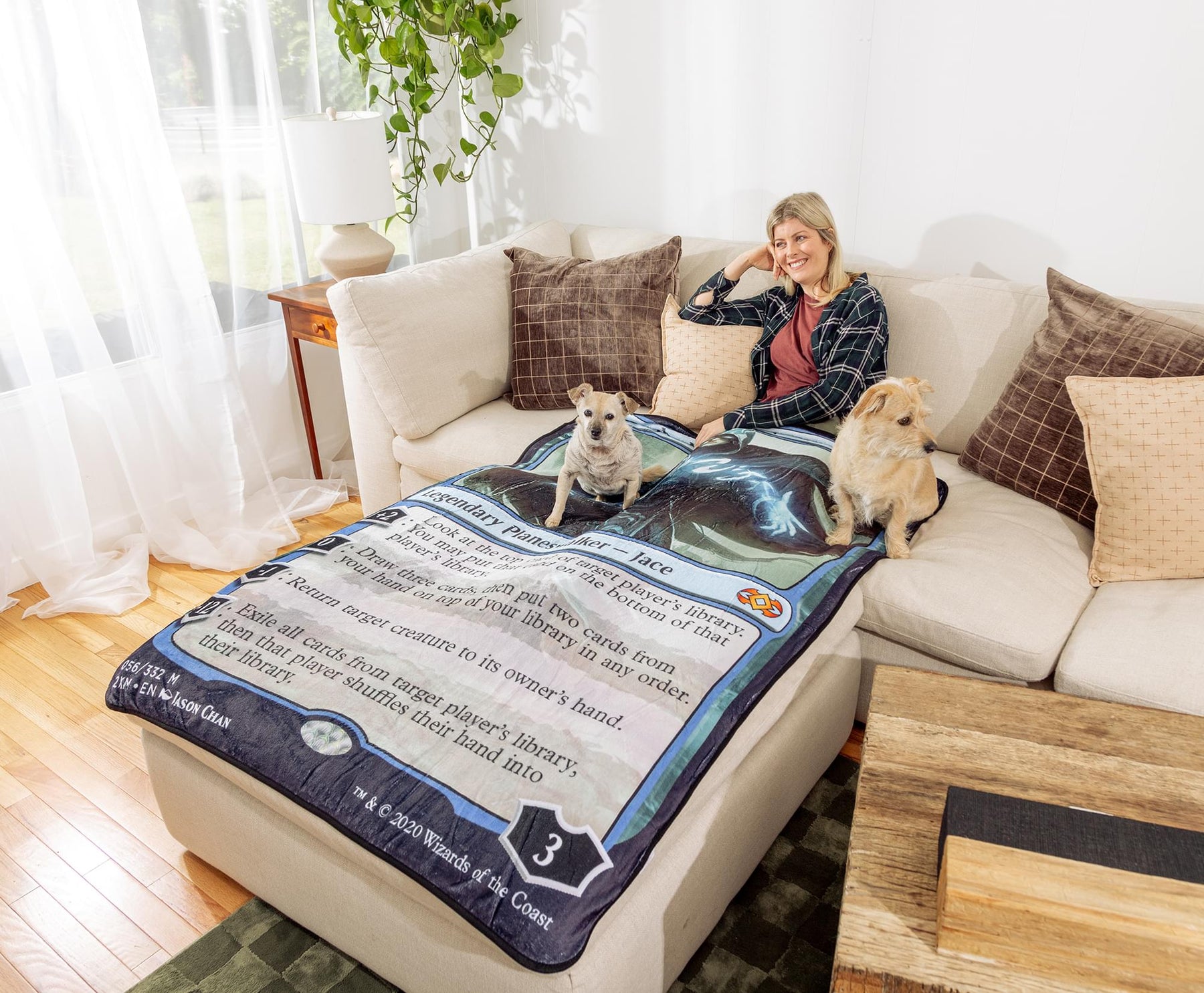 mtg card blanket Amazon.com: Surreal Entertainment Magic: The Gathering Black Lotus Card Double-Sided Fleece Throw Blanket for Sofa, Bed