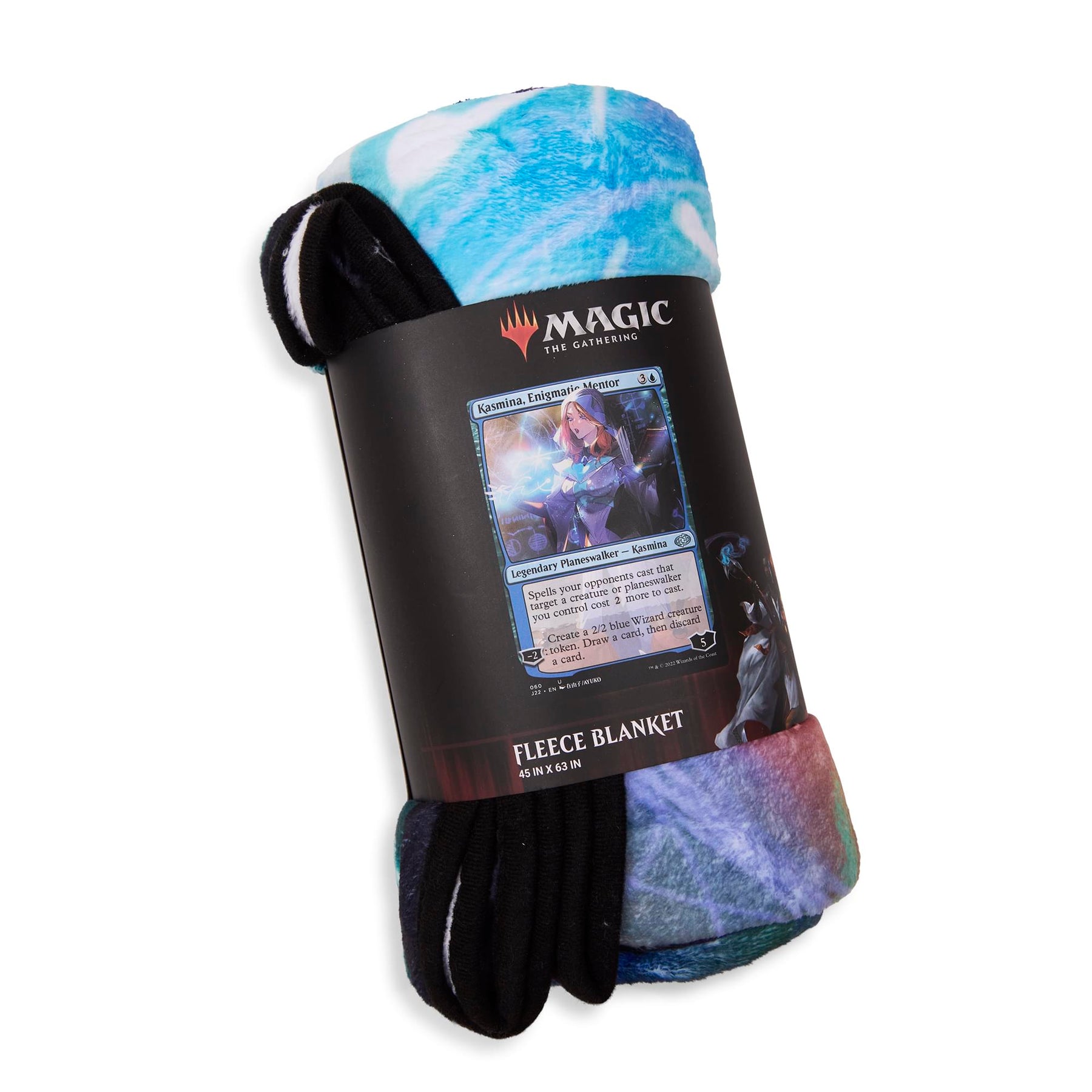 Magic: The Gathering Kasmina Card Fleece Throw Blanket | 45 x 60 Inches