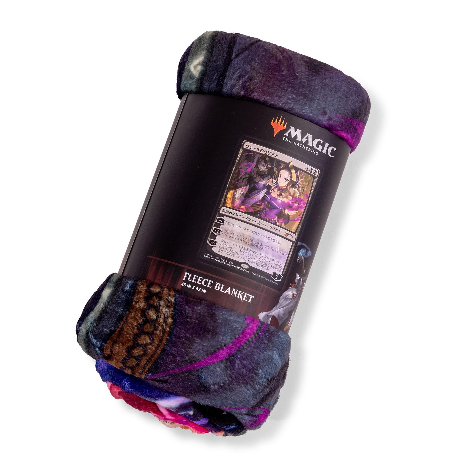 Magic: The Gathering Liliana Of The Veil Fleece Throw Blanket | 45 x 60 Inches