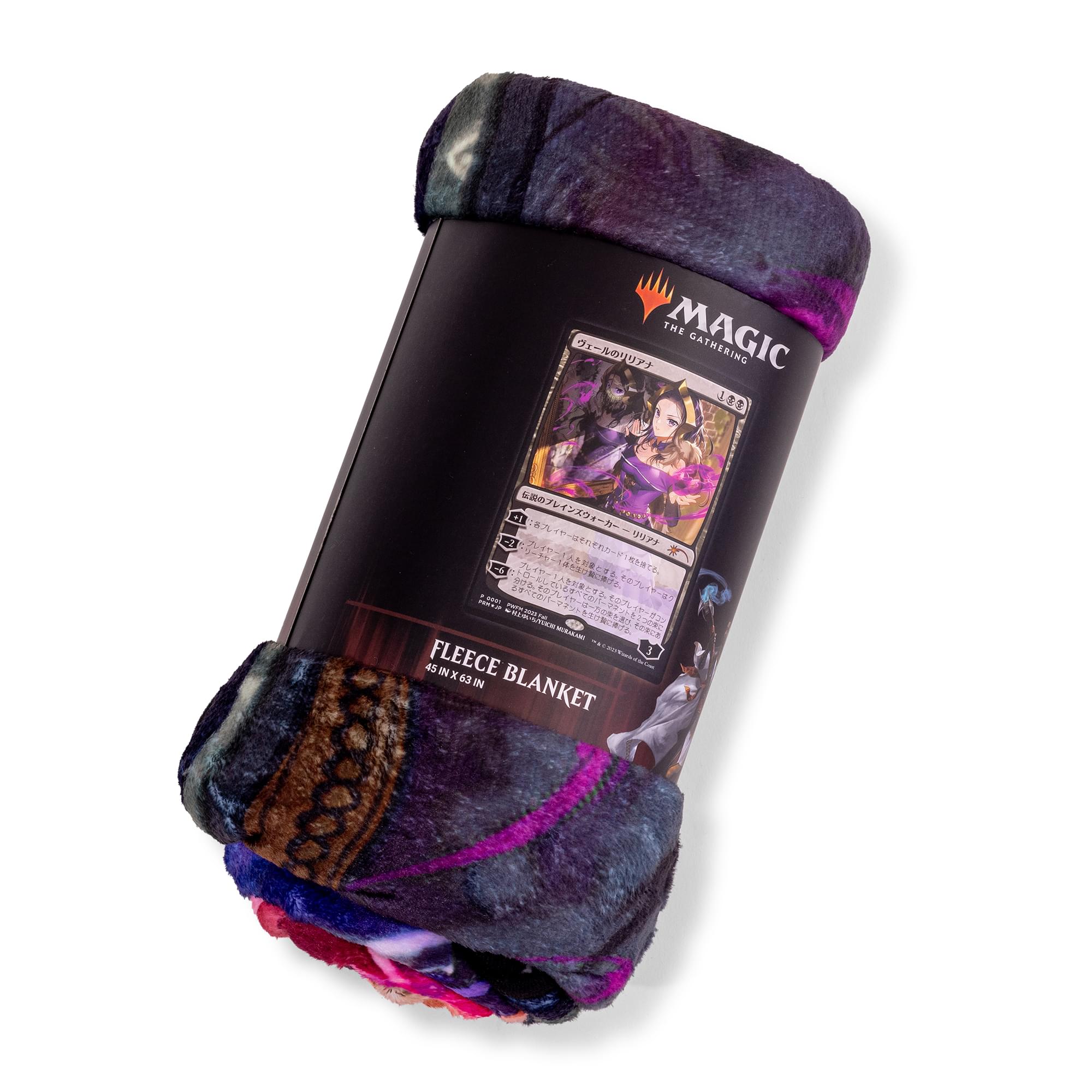 Magic: The Gathering Liliana Of The Veil Fleece Throw Blanket | 45 x 60 Inches