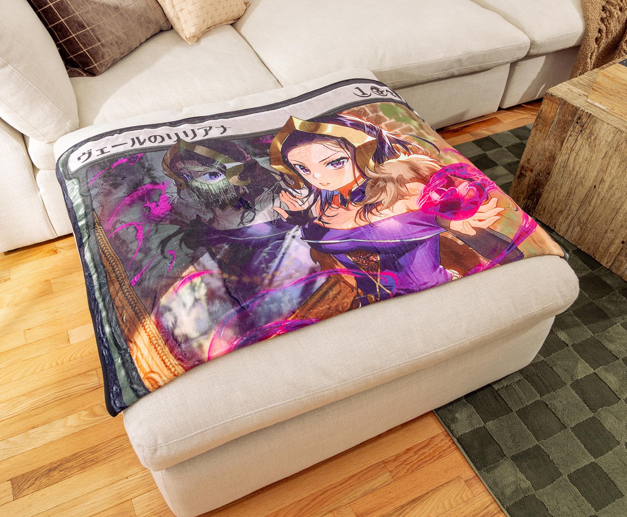Magic: The Gathering Liliana Of The Veil Fleece Throw Blanket | 45 x 60 Inches
