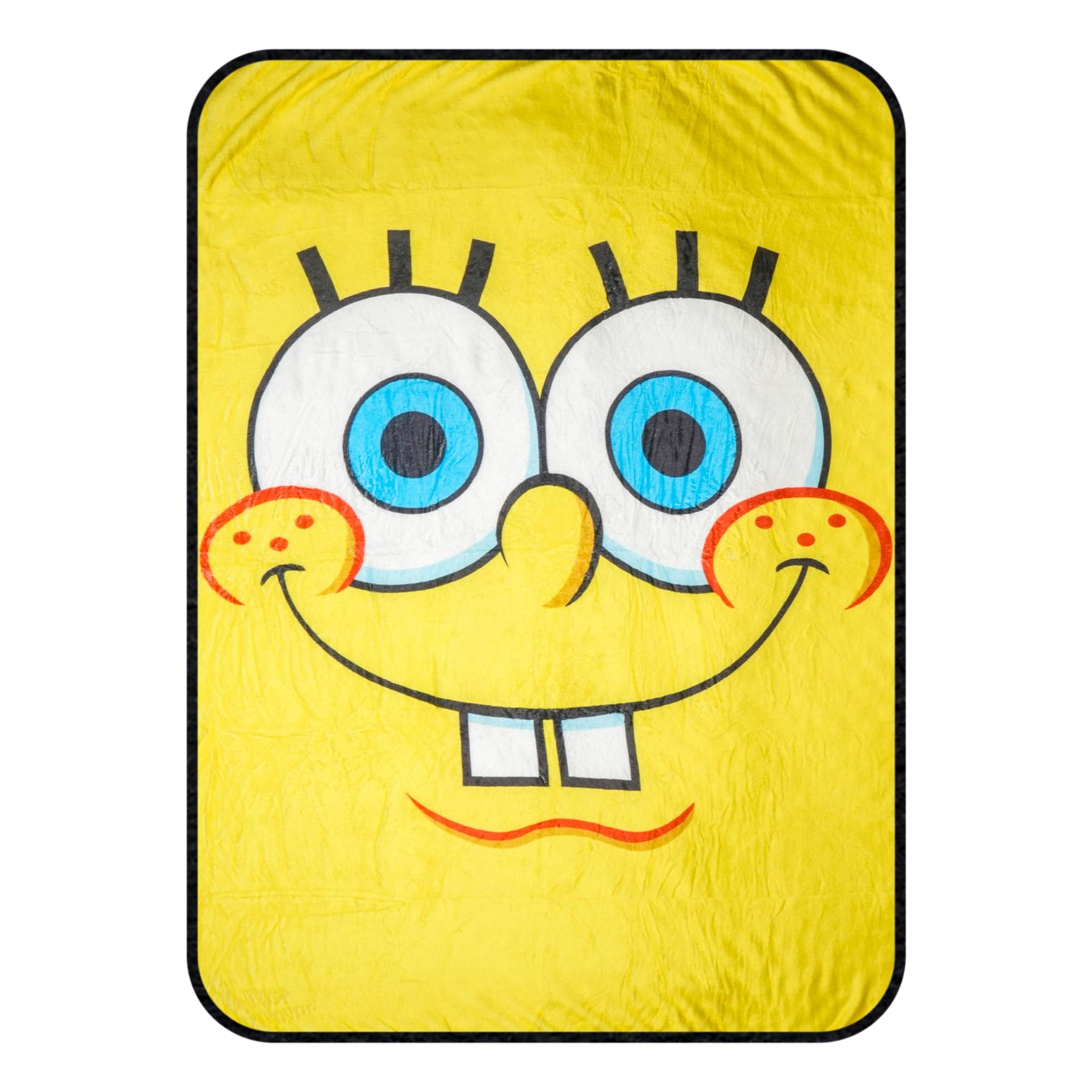 Nickelodeon SpongeBob SquarePants Face Fleece Throw Blanket | 45 x 60 Inches