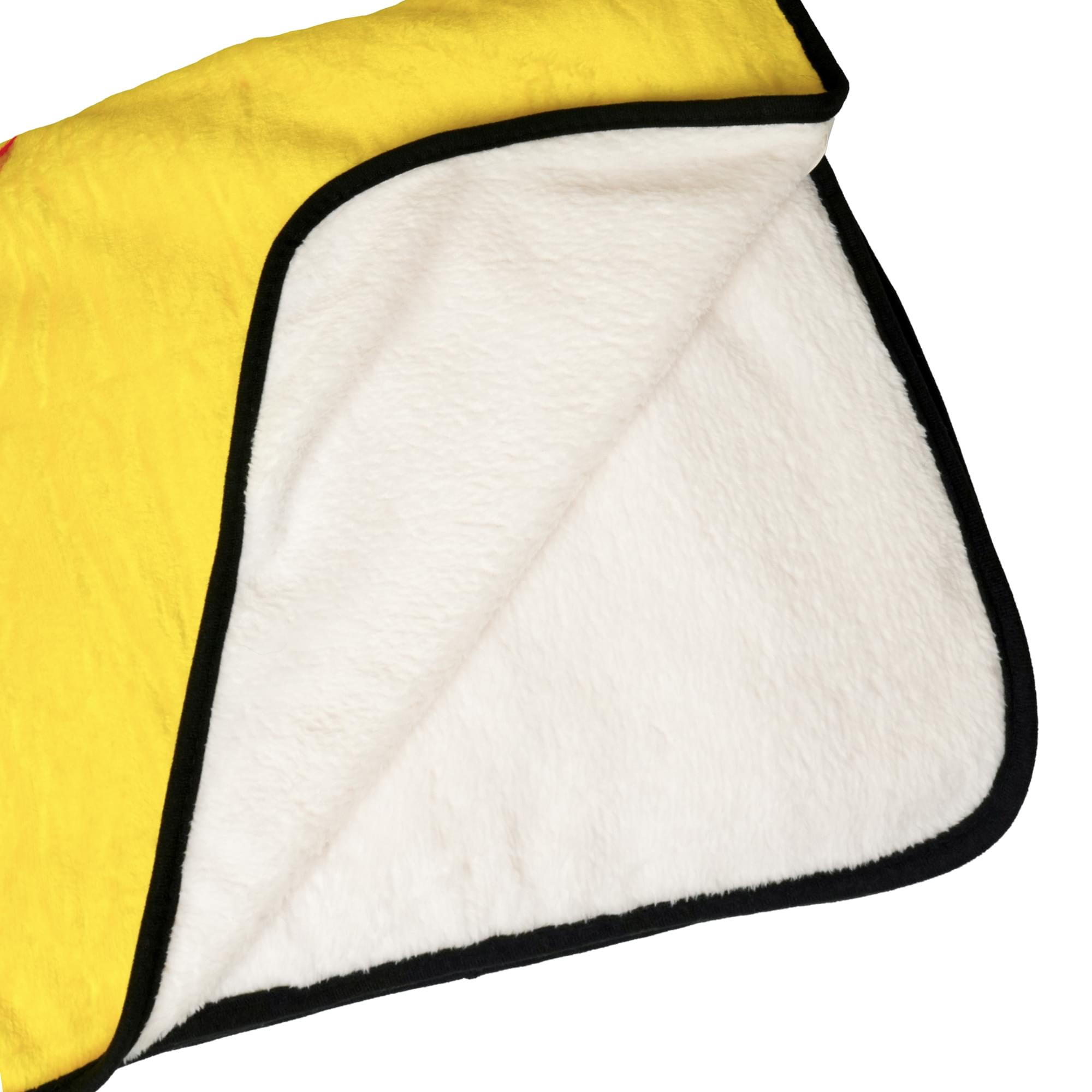 Nickelodeon SpongeBob SquarePants Face Fleece Throw Blanket | 45 x 60 Inches