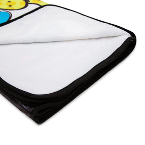 Nickelodeon SpongeBob SquarePants Character Grid Fleece Throw Blanket | 45 x 60 Inches