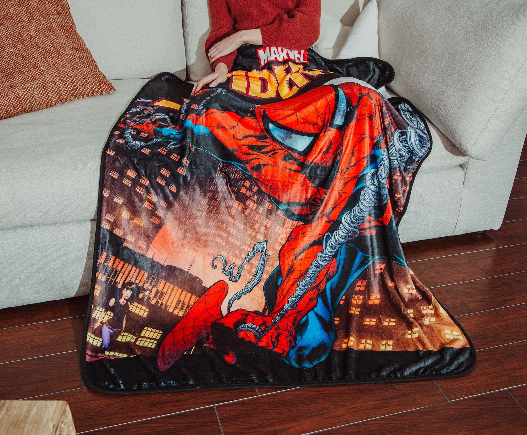 Marvel Comics Spider-Man: One More Day Fleece Throw Blanket | 45 x 60 Inches