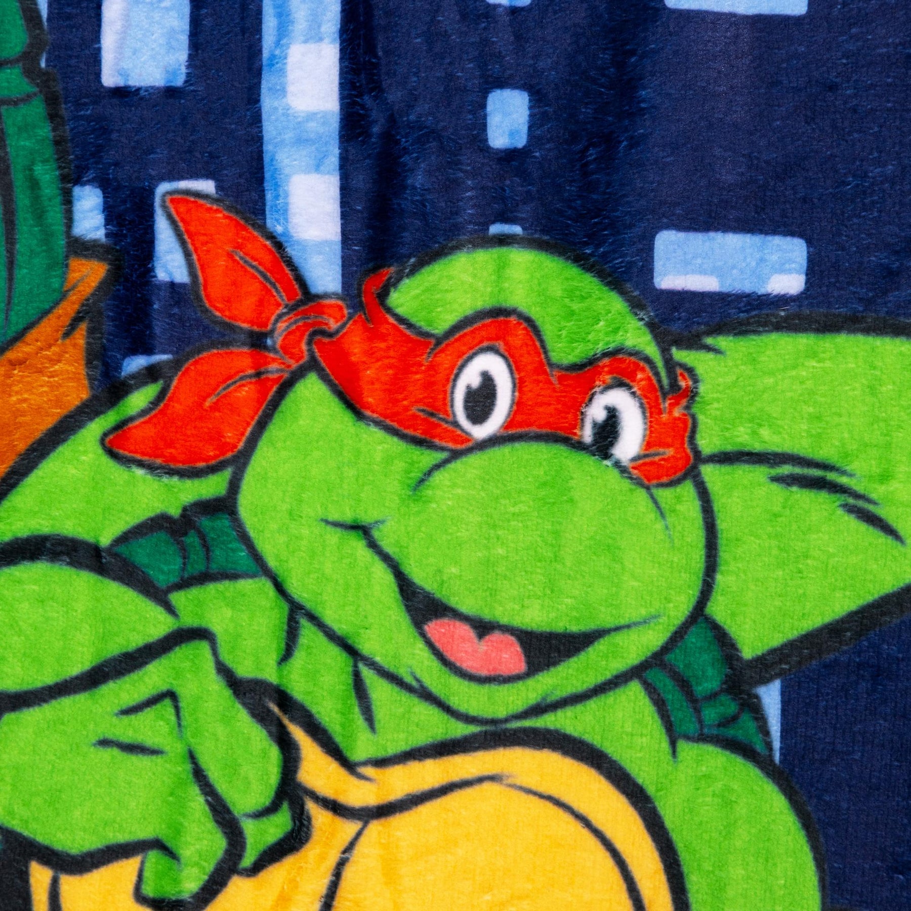 Teenage Mutant Ninja Turtles Comic Heroes 45 x 60 Inch Fleece Throw Blanket