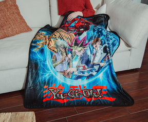 Yu-Gi-Oh! Monster Spirits Fleece Throw Blanket | 45 x 60 Inches