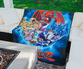 Yu-Gi-Oh! Monster Spirits Fleece Throw Blanket | 45 x 60 Inches