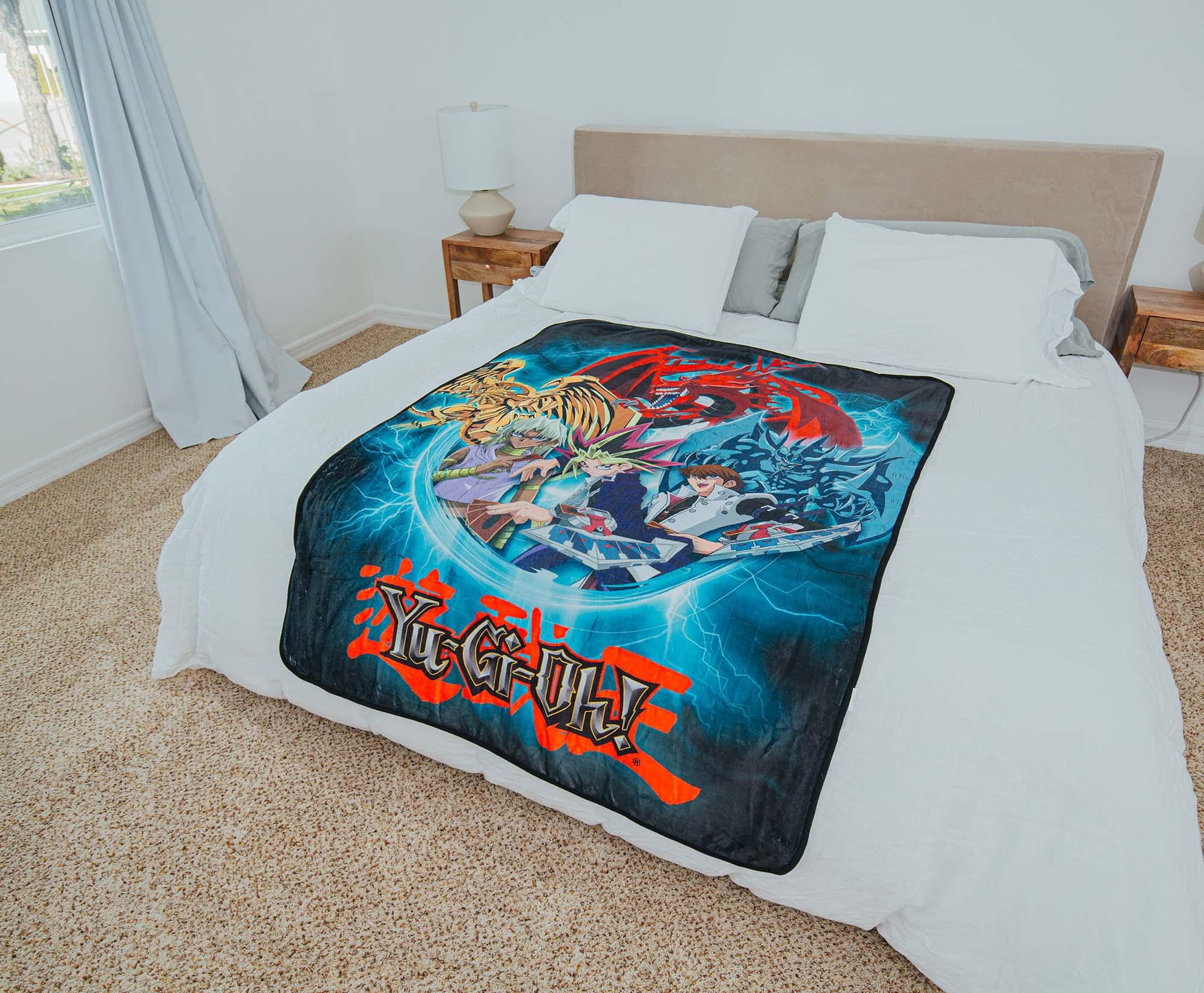 Yu-Gi-Oh! Monster Spirits Fleece Throw Blanket | 45 x 60 Inches
