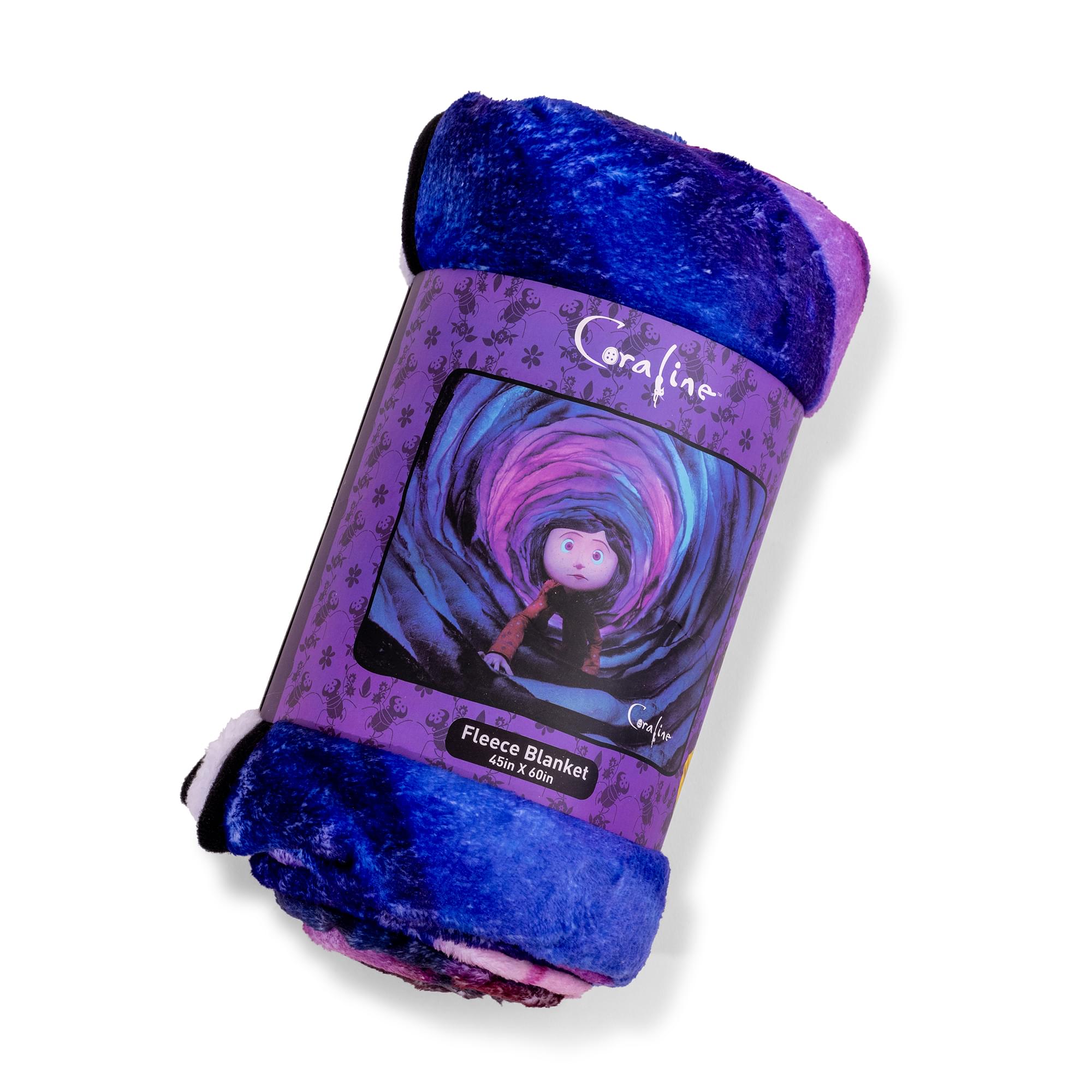 Coraline Fleece Throw Blanket | 45 x 60 Inches