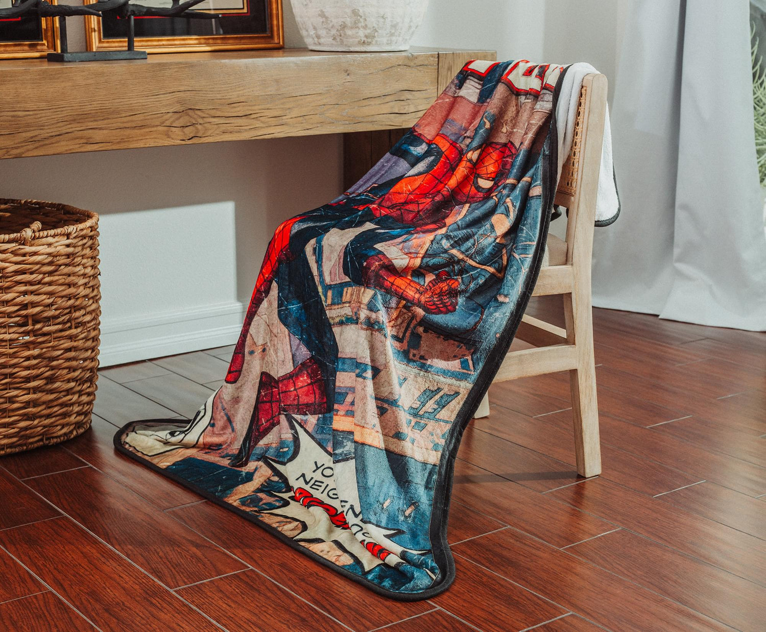 Marvel Spider-Man Comic 45 x 60 Inch Throw Blanket | Free Shipping