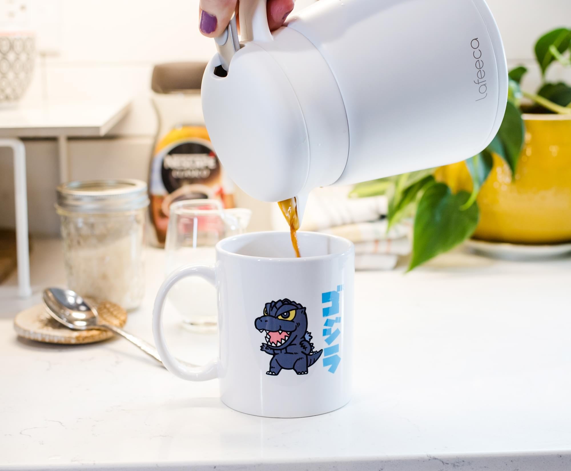 Godzilla Chibi Character Ceramic Mug Exclusive | Holds 11 Ounces