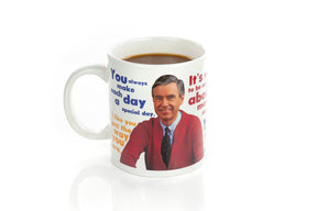 Mister Rogers Sweater Changing Mug | Sweater Changes With Heat | Holds 16 Ounces