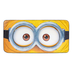 Despicable Me Minions Face Sunshade for Car Windshield | 64 x 32 Inches