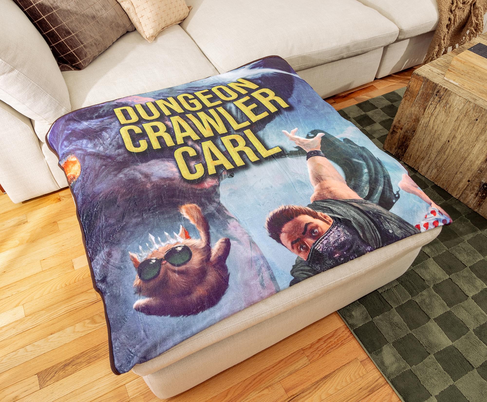 Dungeon Crawler Carl 45 x 60 Inch Fleece Throw Blanket