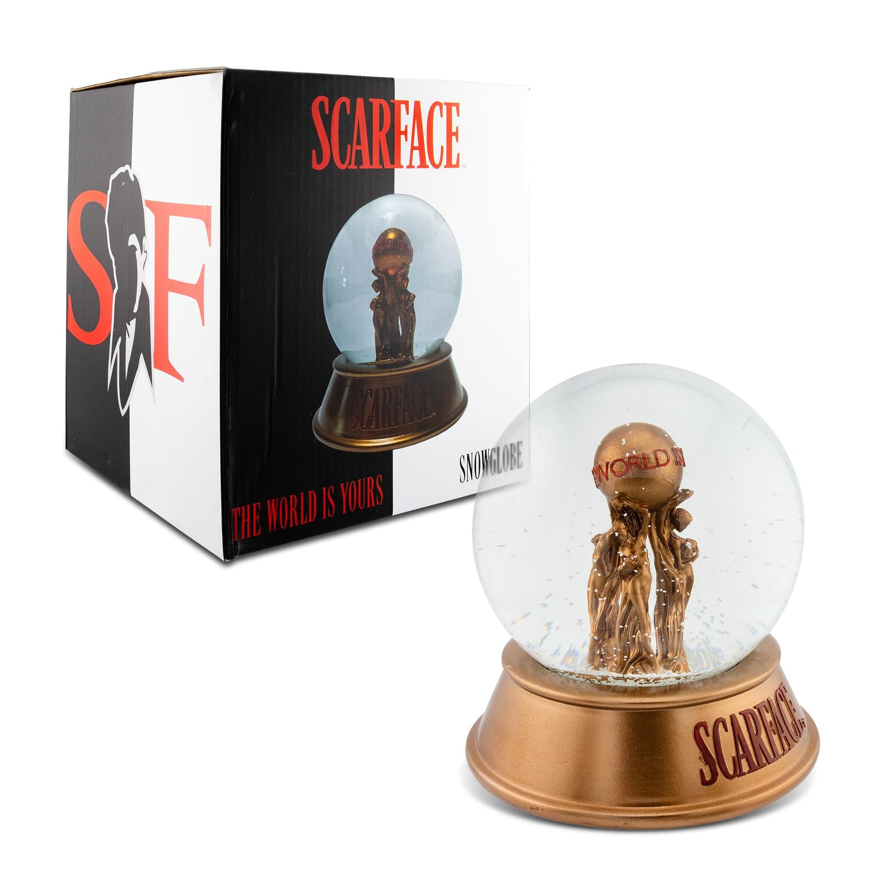 Scarface "The World Is Yours" Snow Globe | 6 Inches Tall