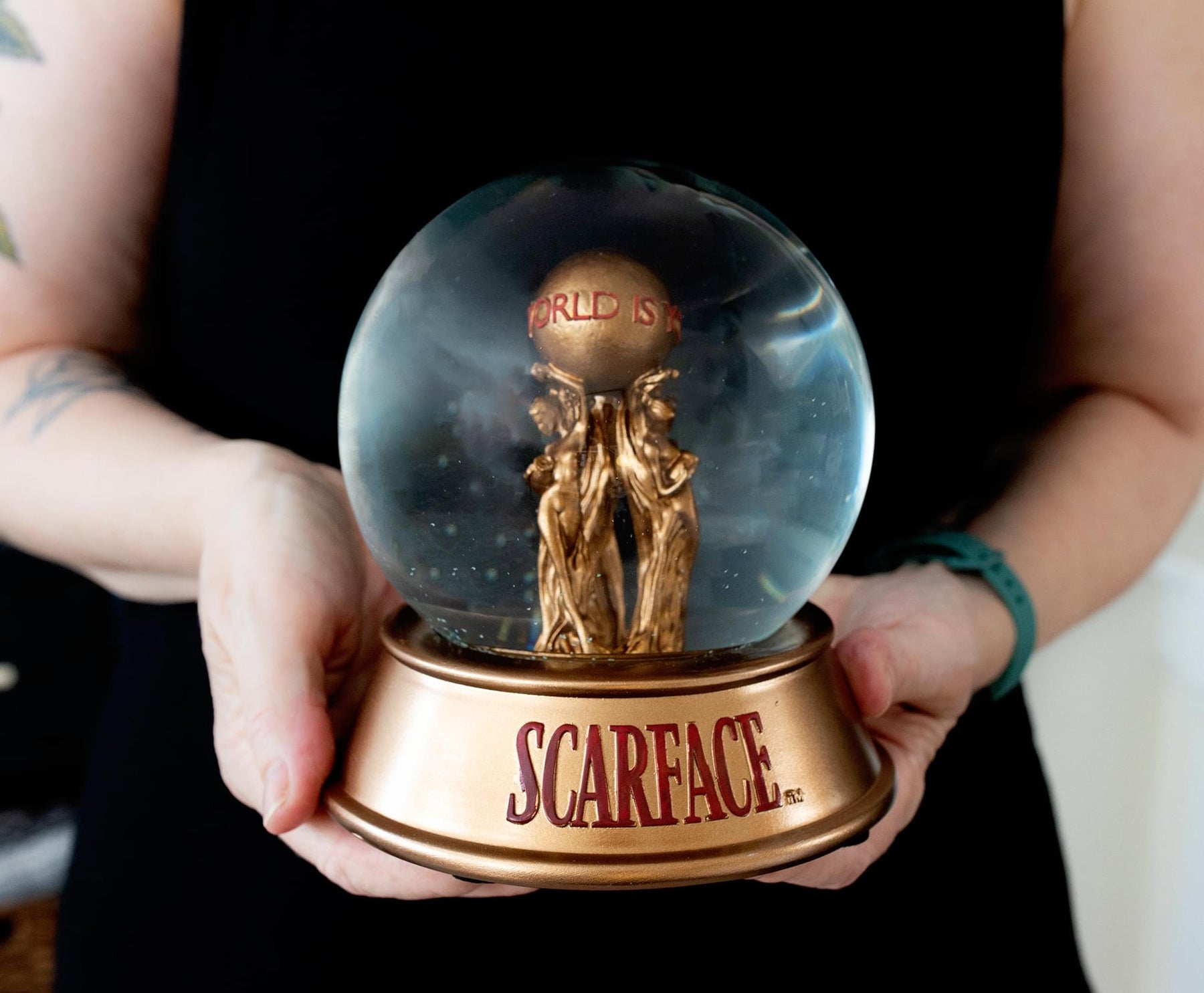 Scarface "The World Is Yours" Snow Globe | 6 Inches Tall