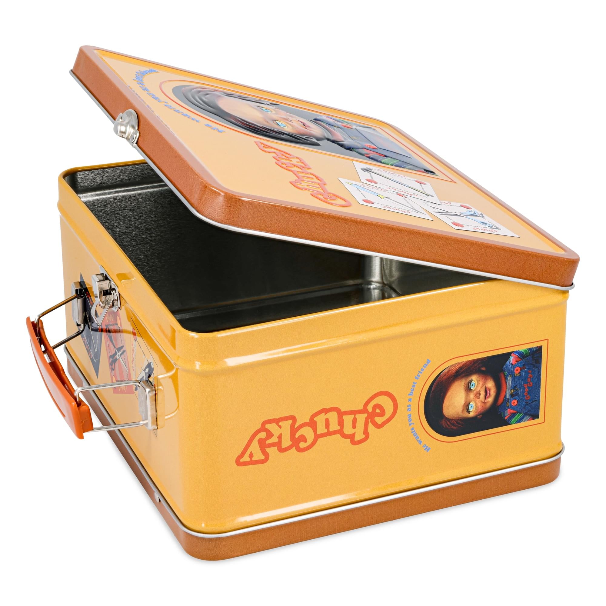 Child's Play Chucky Good Guys Metal Lunchbox | 7.75" x 6.75" x 4"