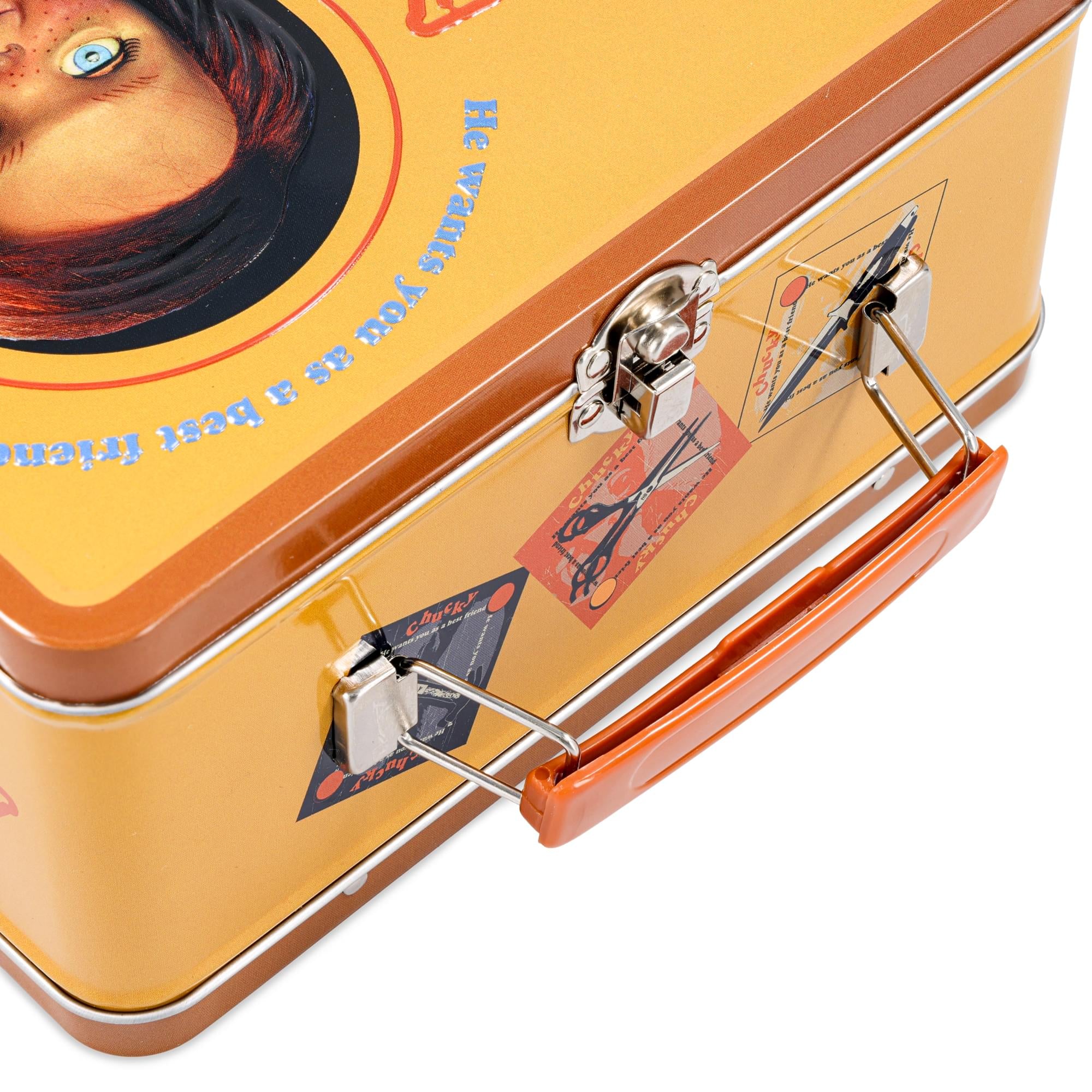 Child's Play Chucky Good Guys Metal Lunchbox | 7.75" x 6.75" x 4"