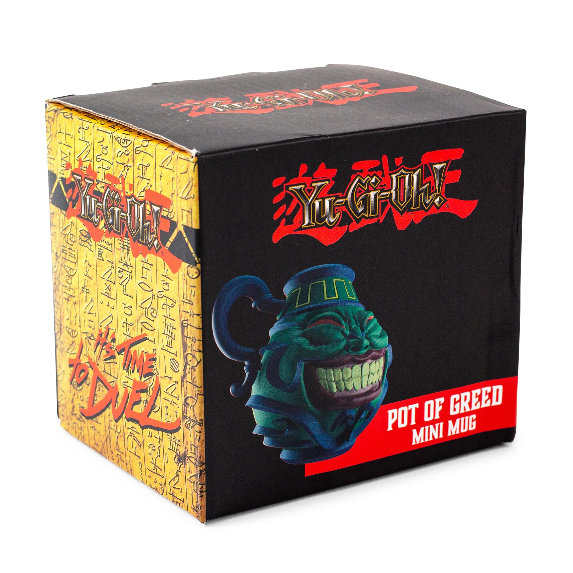 Yu-Gi-Oh! Pot Of Greed Sculpted Ceramic Mini Mug | Holds 2 Ounces