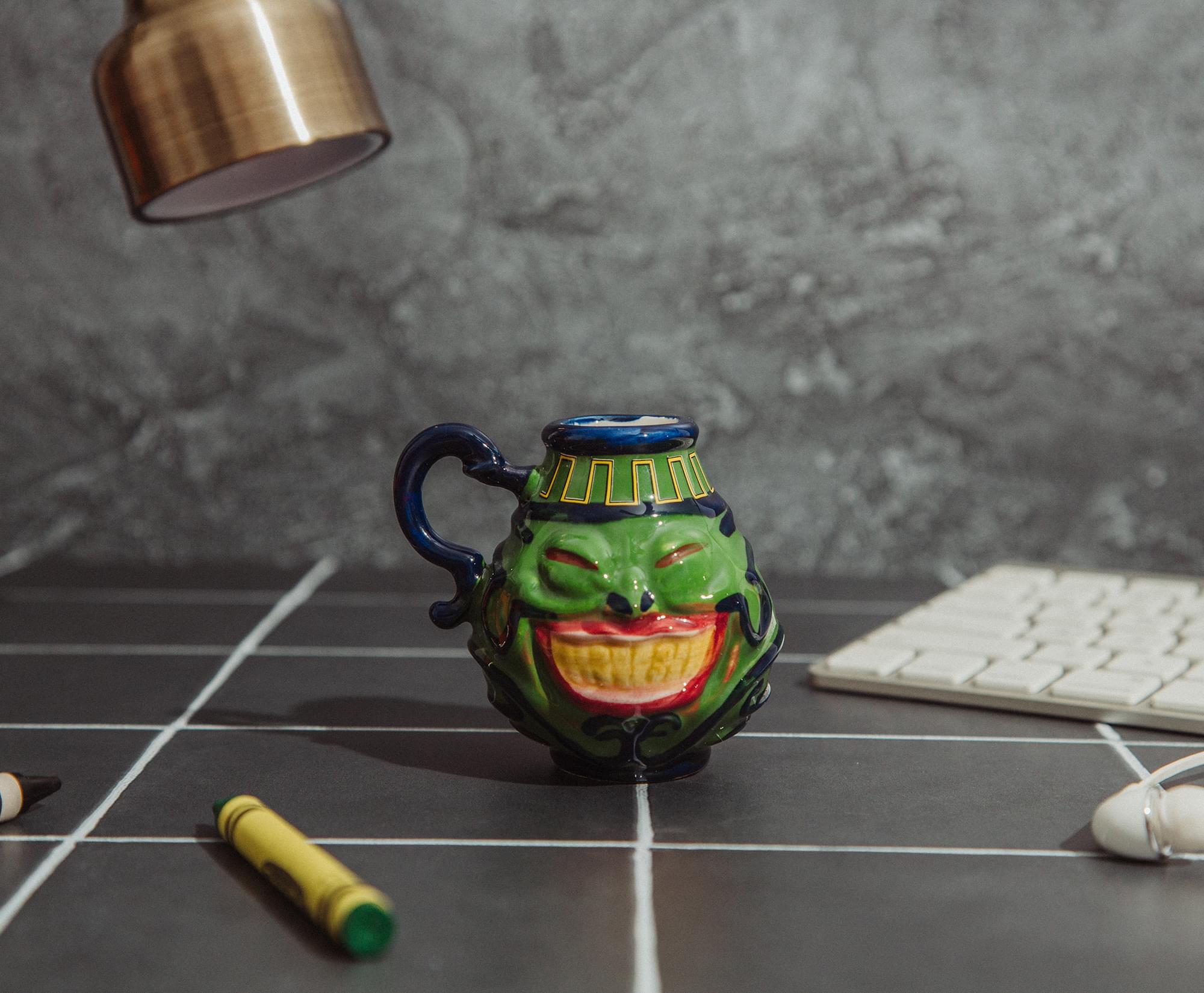 Yu-Gi-Oh! Pot Of Greed Sculpted Ceramic Mini Mug | Holds 2 Ounces