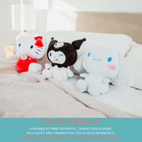 Sanrio Cinnamoroll Reversible Neck Roll Pillow and Plush Toy