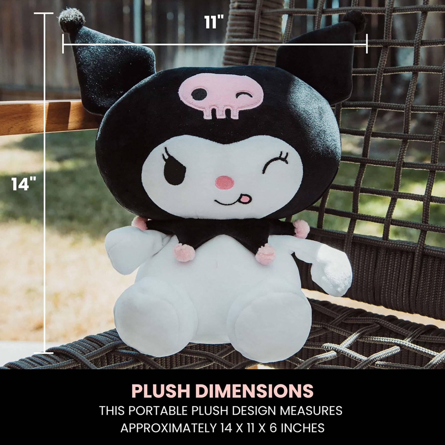 Surreal Entertainment Sanrio Cinnamoroll Reversible Neck Roll