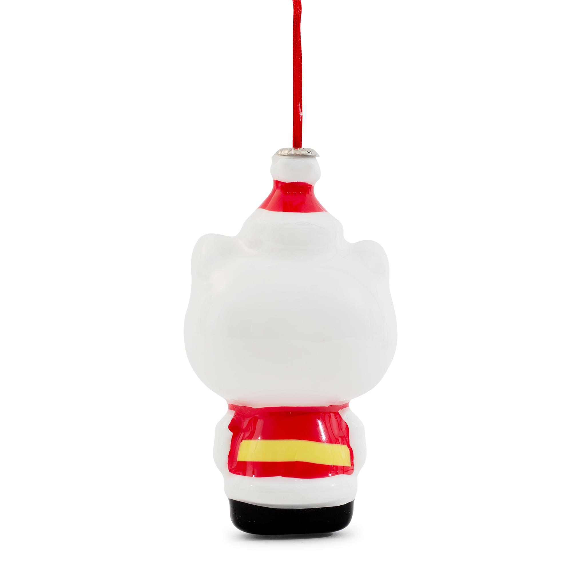 Sanrio Hello Kitty Santa 4-Inch Shatterproof Decoupage Ornament