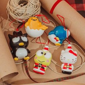 Sanrio Hello Kitty and Friends 4-Inch Decoupage Ornament Set of 5