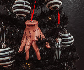 Addams Family Thing 4-Inch Shatterproof Decoupage Ornament